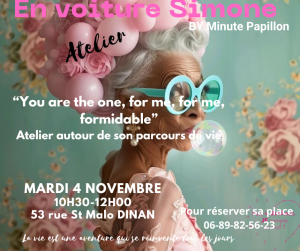 atelier en voiture simone