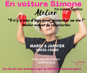 atelier en voiture simone